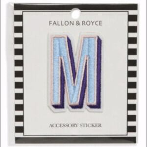 Fallon & Royce Monogram Embellishment Sticker initial “M”